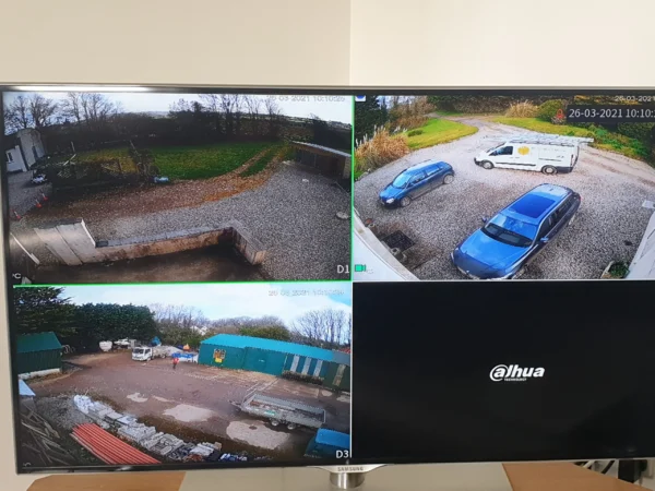 Marks Multi Media CCTV Installation Test with Three Cameras