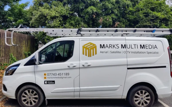 Marks Multi Media van- Side