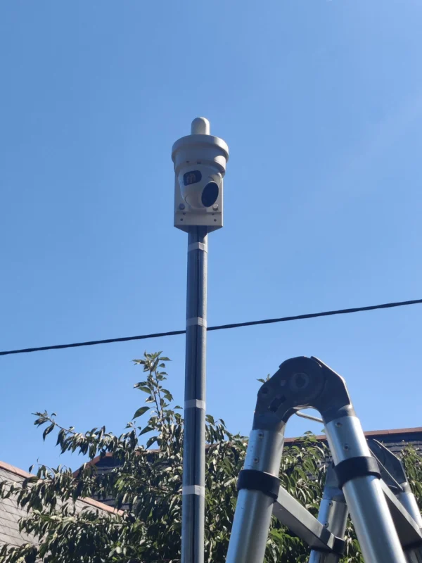 CCTV Camera Installation on Pole-2