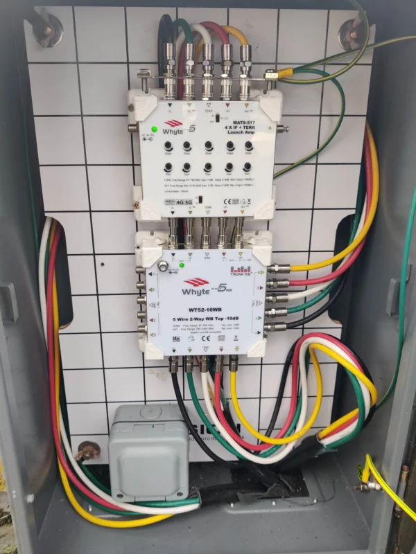 Neat Digital Installation with Tidy Wire Connections by Marks Multi Media