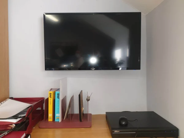 Professional Wall-Mounted Television Installation