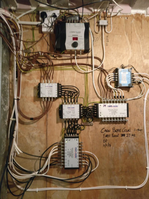 Marks Multi Media Cable Installation