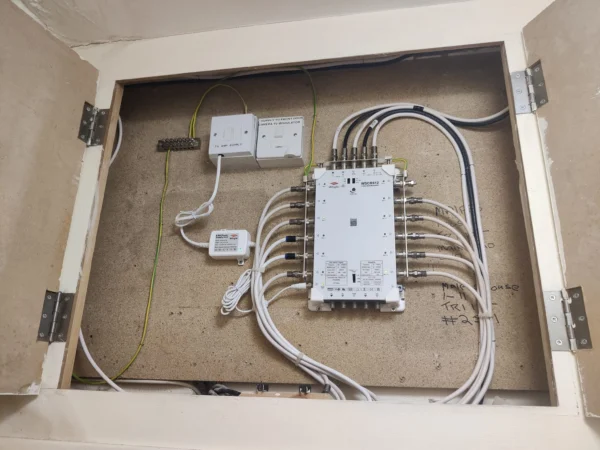Photograph of Integrated Reception System (IRS) Installation